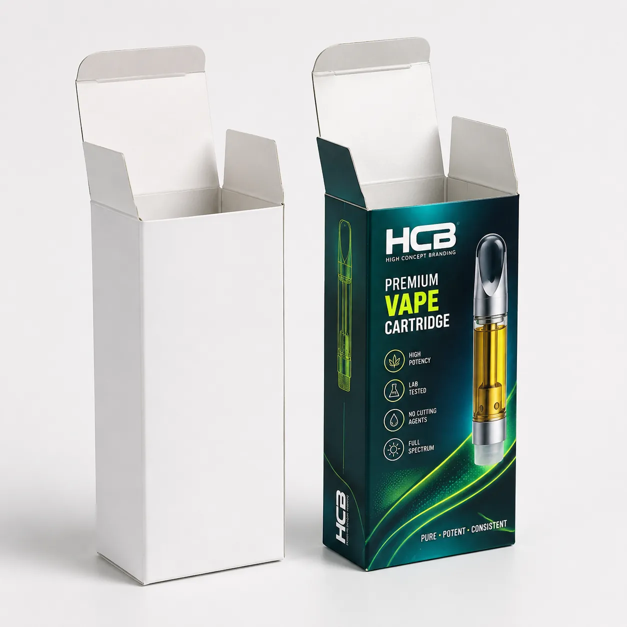 Custom Vape Cartridge Boxes with Premium Printing